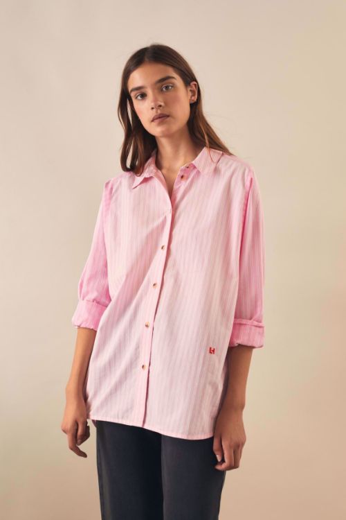 Imagen de Camisa mil rayas rosa