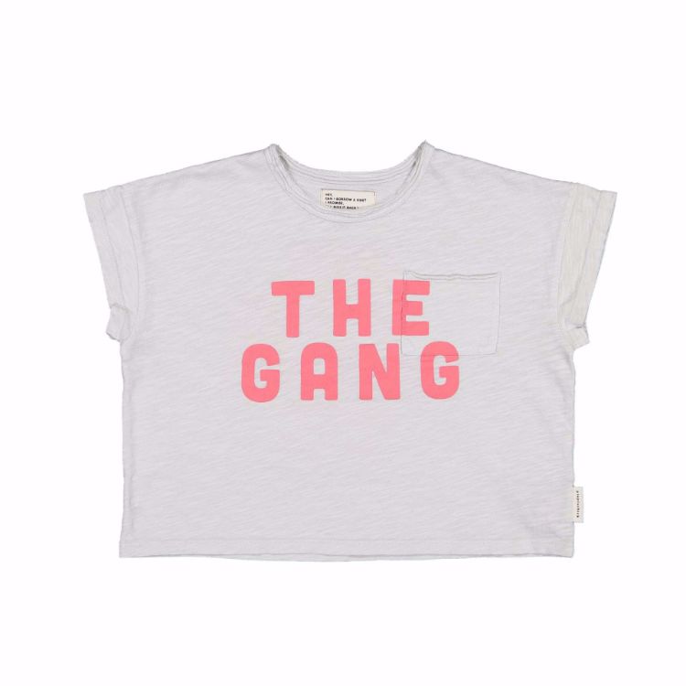 Camiseta gris claro "the gang". Piupiuchick
