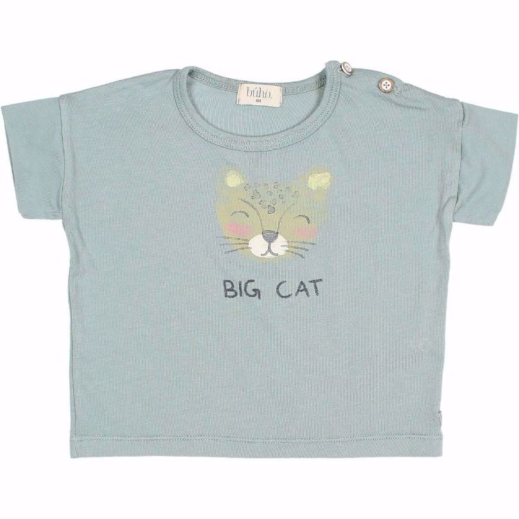 Imagen de Camiseta Bebé cat cactus helado Buho BCN