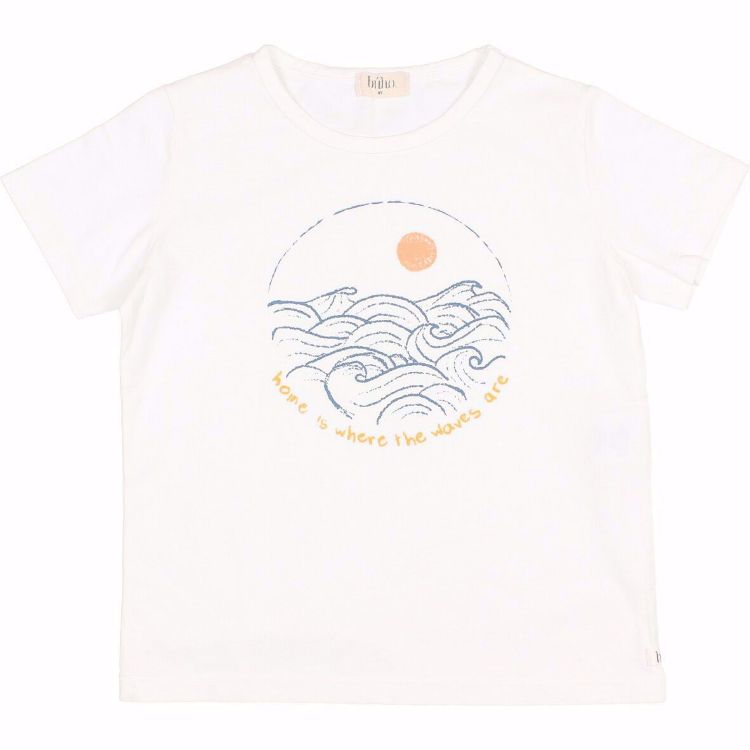 Camiseta Waves blanca Buho BCN