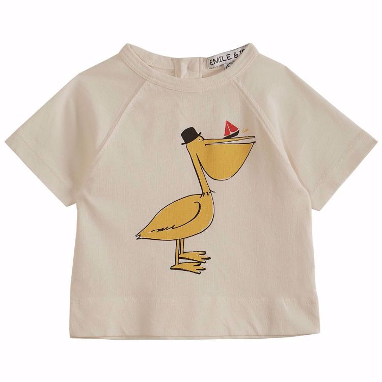 camiseta Bebé algodón Pelicano Emile et Ida
