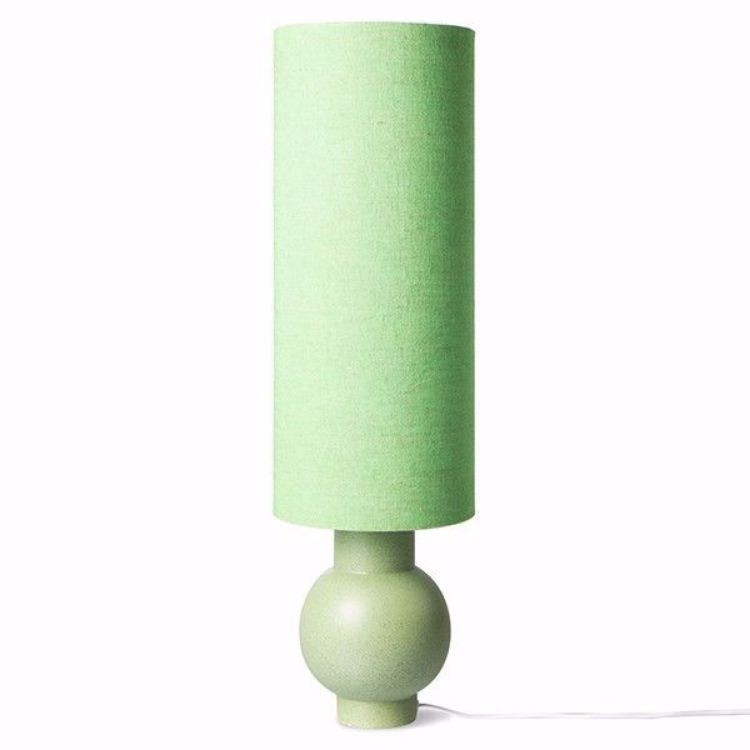 Base de lámpara cerámica, verde. HKliving
