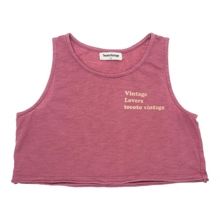 Camiseta rosa tirantes estrella Tocoto Vintage