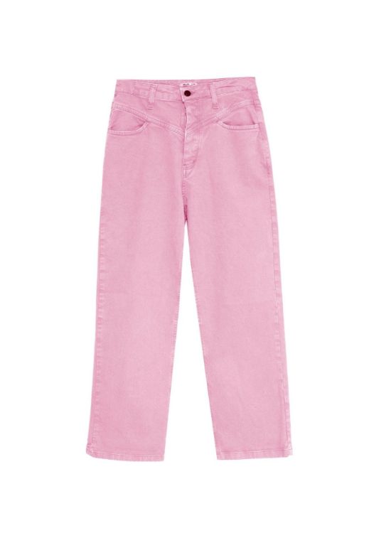 Pantalón tejanero mom rosa, Fresh. Mi&Co